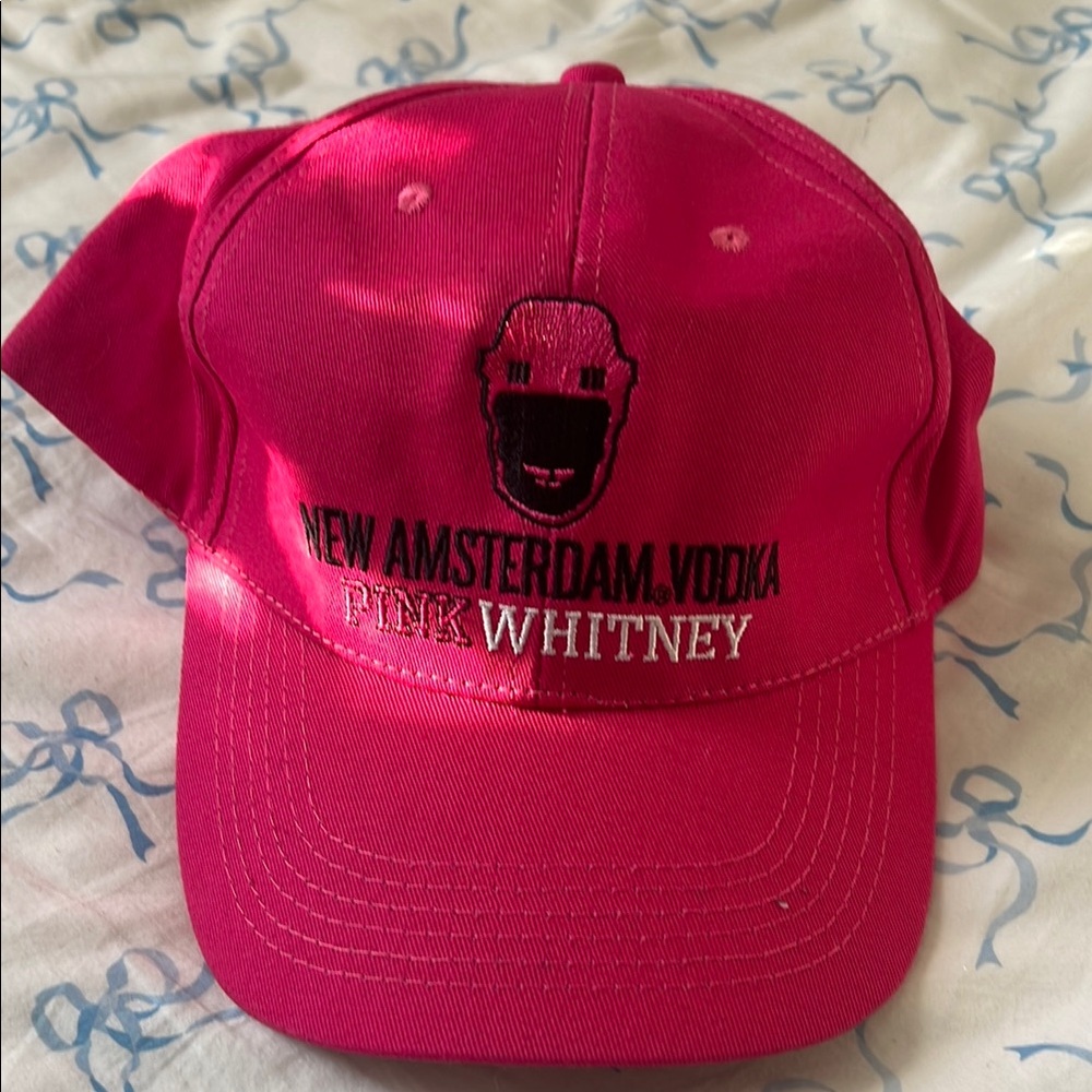 Pink New Amsterdam Vodka Cap